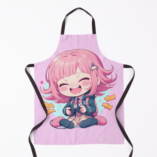 Item preview, Cute Chiaki Nanami Gamer Girl Chibi Danganronpa Anime designed and sold by juniorcastros.