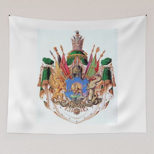 Item preview, Qajar Dynasty Coat of Arms designed and sold by abbeyz71.