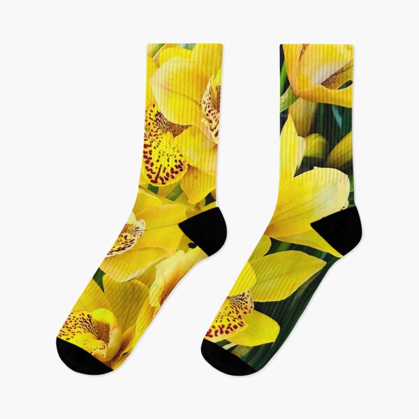 Item preview, Bright and Beautiful Yellow Orchid Floral Bouquet Art Photo designed and sold by DEC02.