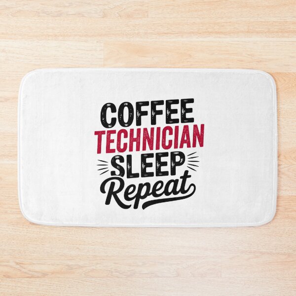 Item preview, Coffee Technician Sleep Repeat - Funny Technician Lover designed and sold by Watsonarts.