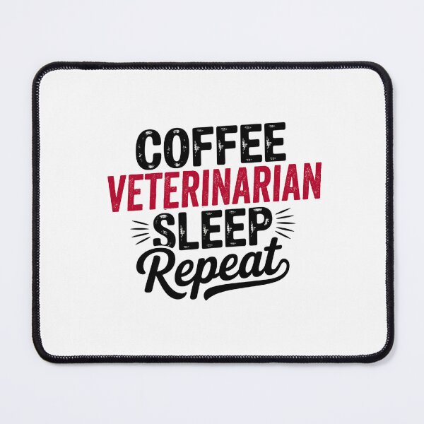Item preview, Coffee Veterinarian Sleep Repeat - Funny Veterinarian Lover designed and sold by Watsonarts.
