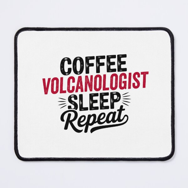 Item preview, Coffee Volcanologist Sleep Repeat - Funny Volcanologist Lover designed and sold by Watsonarts.