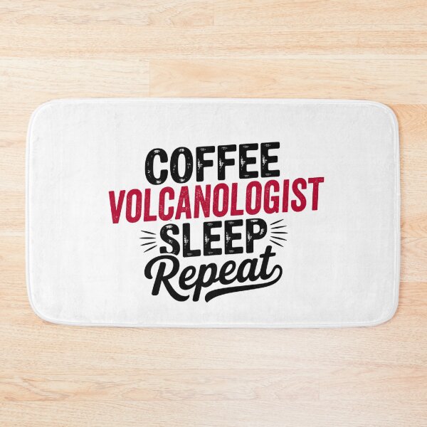 Item preview, Coffee Volcanologist Sleep Repeat - Funny Volcanologist Lover designed and sold by Watsonarts.