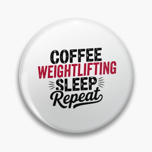 Item preview, Coffee Weightlifting Sleep Repeat - Funny Weightlifting Lover designed and sold by Watsonarts.