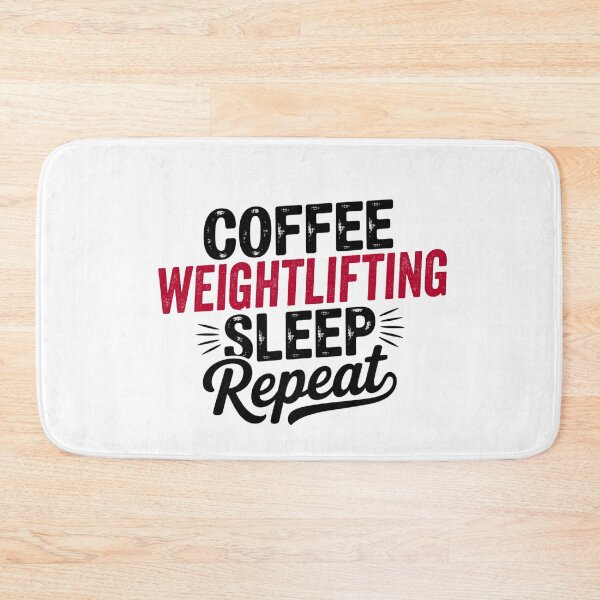Item preview, Coffee Weightlifting Sleep Repeat - Funny Weightlifting Lover designed and sold by Watsonarts.