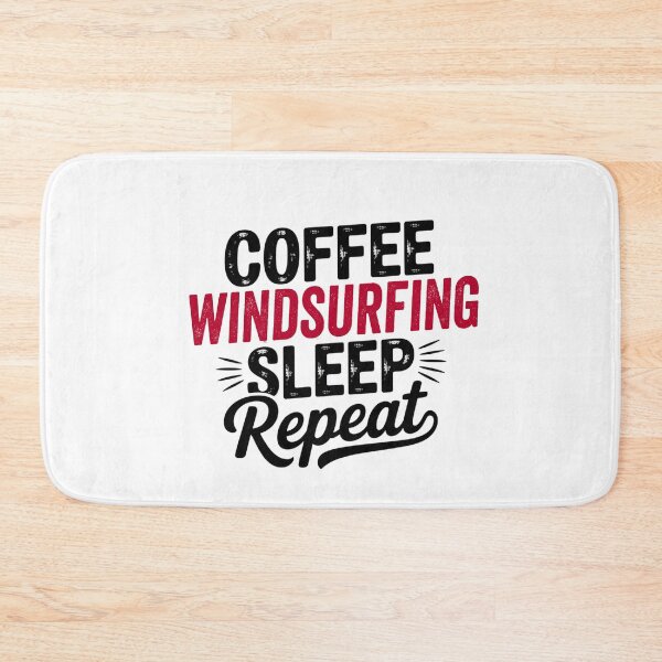 Item preview, Coffee Windsurfing Sleep Repeat - Funny Windsurfing Lover designed and sold by Watsonarts.