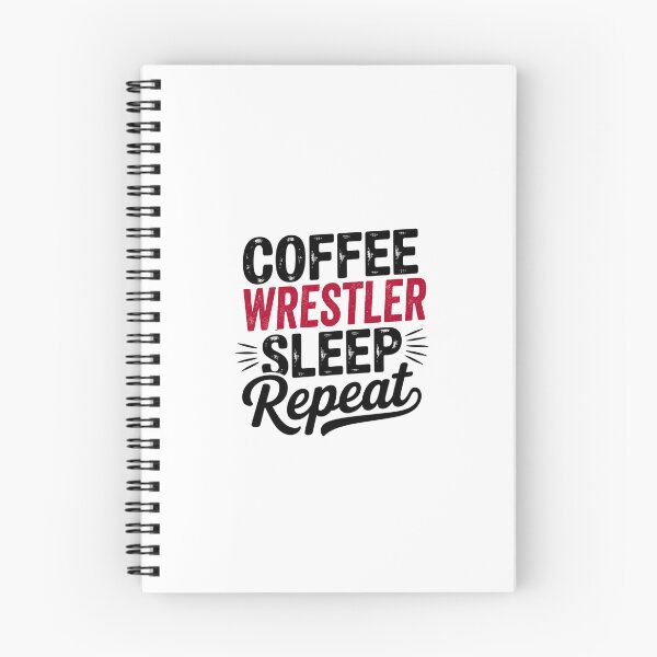 Item preview, Coffee Wrestler Sleep Repeat - Funny Wrestler Lover designed and sold by Watsonarts.