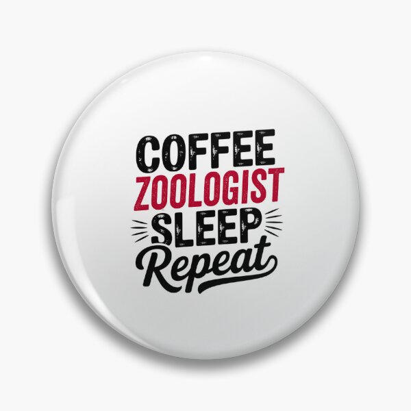 Item preview, Coffee Zoologist Sleep Repeat - Funny Zoologist Lover designed and sold by Watsonarts.