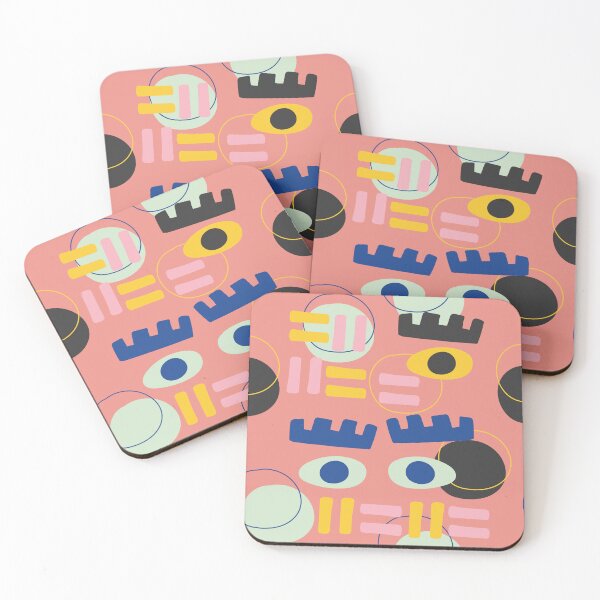 Item preview, Abstract art with geometry design  designed and sold by BroccolinPeach.