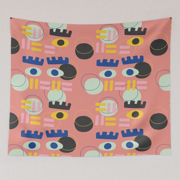 Item preview, Abstract art with geometry design  designed and sold by BroccolinPeach.