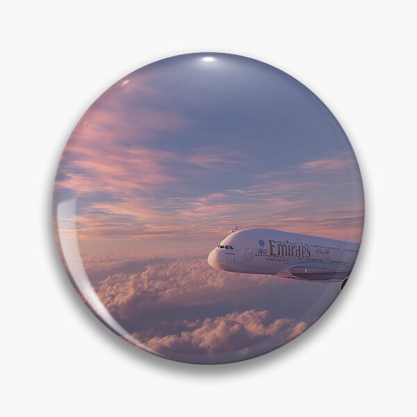 Item preview, Focusing On The Curved Body Lines Of The Airbus A380 By Emirates designed and sold by Skyframe Aviation.