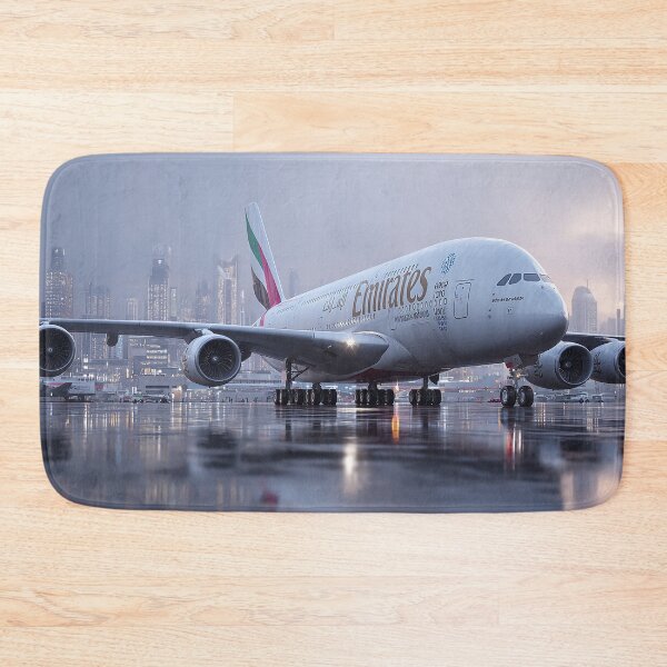 Item preview, Judging The Forward Fuselage Of The Emirates Airbus A380 designed and sold by Skyframe Aviation.