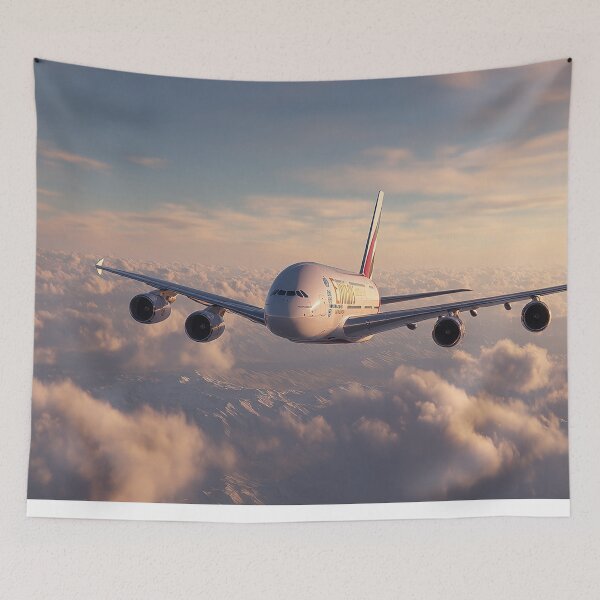 Artikelvorschau, Das Karosseriedesign des Airbus A380 von Emirates finden entworfen und verkauft von Skyframe Aviation.