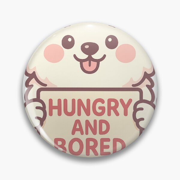 Item preview, Samoyed Puppy - Hungry and Bored designed and sold by Samoyed-Squad.