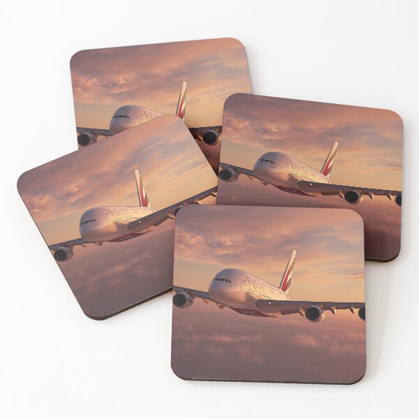 Item preview, Noticing The Signature Paint Of The Airbus A380 By Emirates designed and sold by Skyframe Aviation.