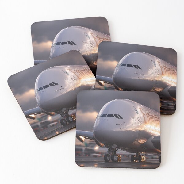 Item preview, Observing The Paint Layering Of The Emirates A380 Aircraft designed and sold by Skyframe Aviation.