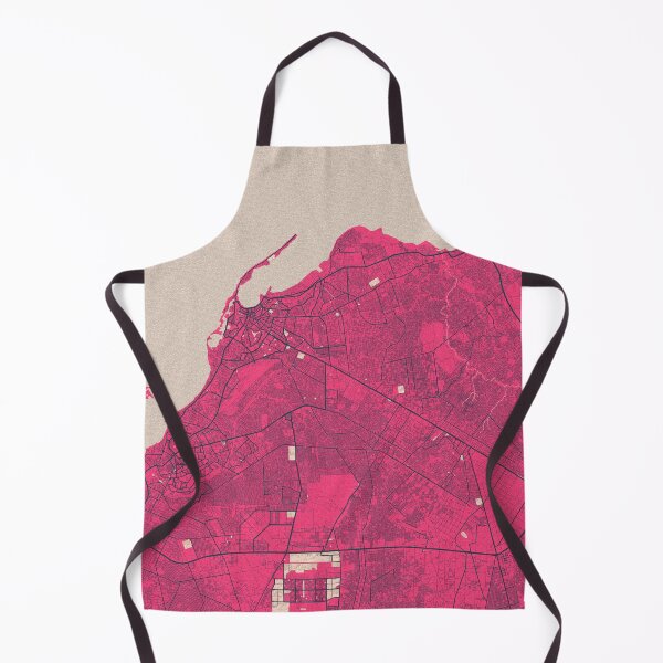 Item preview, Luanda City Map of Angola - Blossom designed and sold by deMAP.