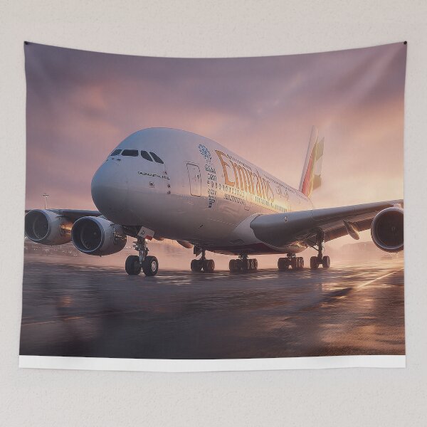 Item preview, Valuing The Gold Logo Detail Of The Airbus A380 By Emirates designed and sold by Skyframe Aviation.