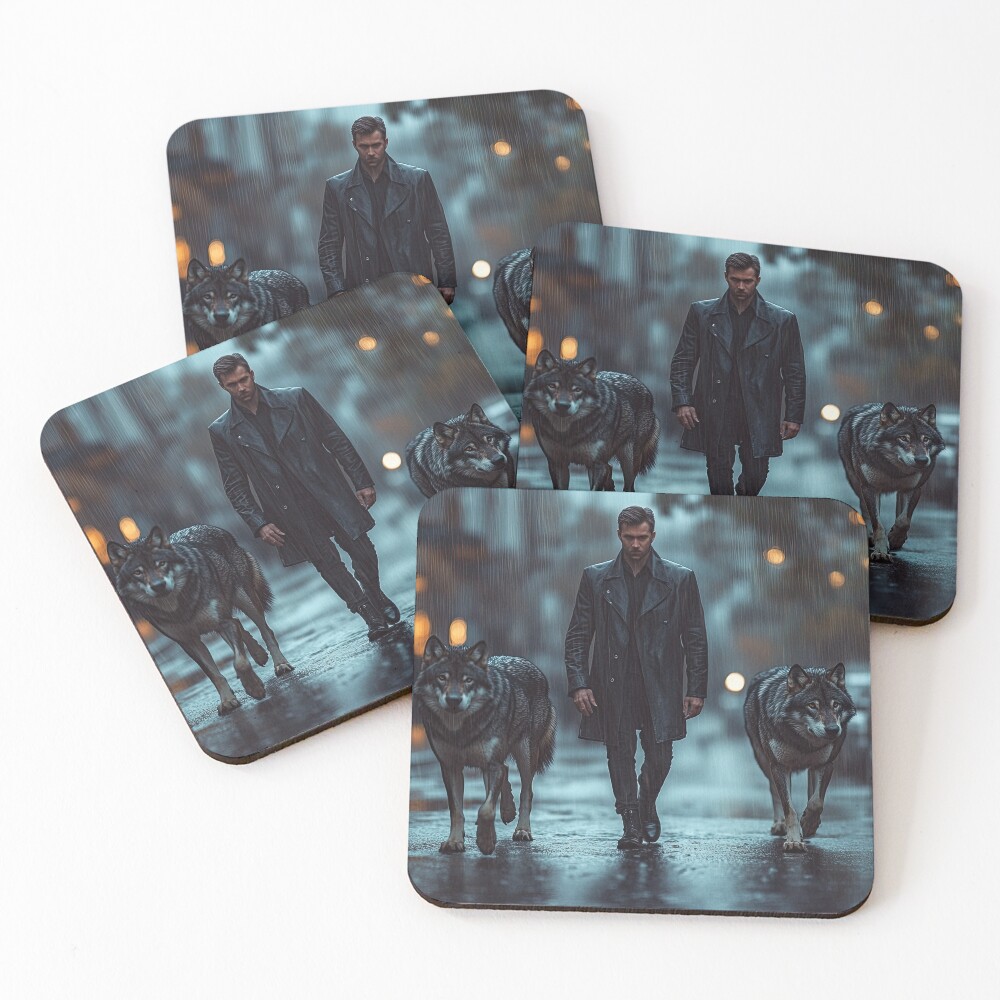 Item preview, Coasters (Set of 4) designed and sold by RicoInStudios.