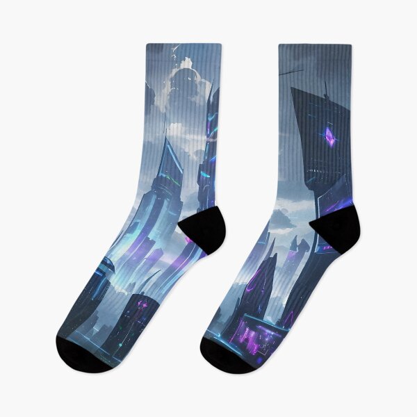 Item preview, Neon Spires of the Future designed and sold by ArtscapeProductions.