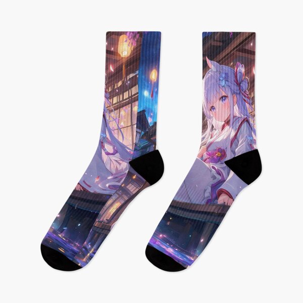 Item preview, Azur Lane Anime Unicorn AzurLane Game Yukata Wisteria Night Lanterns Glow designed and sold by earlobejerk.