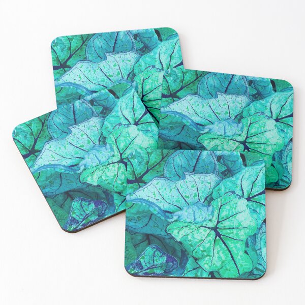 Item preview, Breathtaking Blue And Glamorous Green Leaves  designed and sold by DEC02.