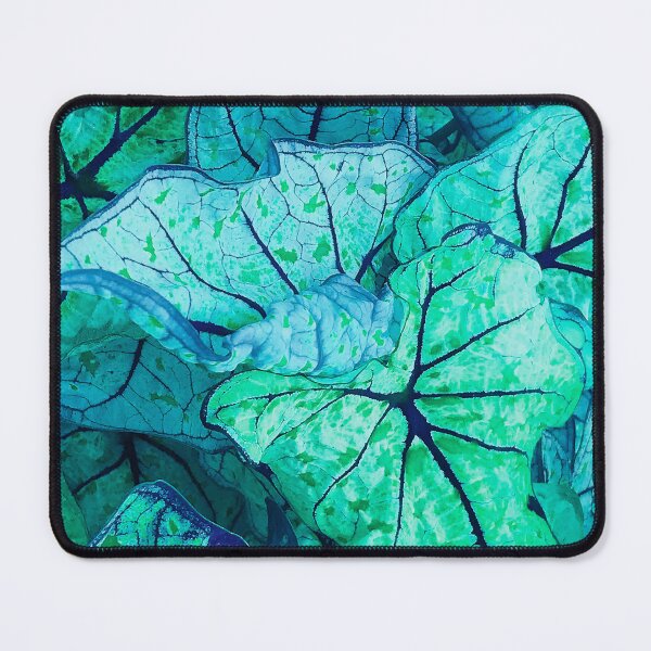 Item preview, Breathtaking Blue And Glamorous Green Leaves designed and sold by DEC02.