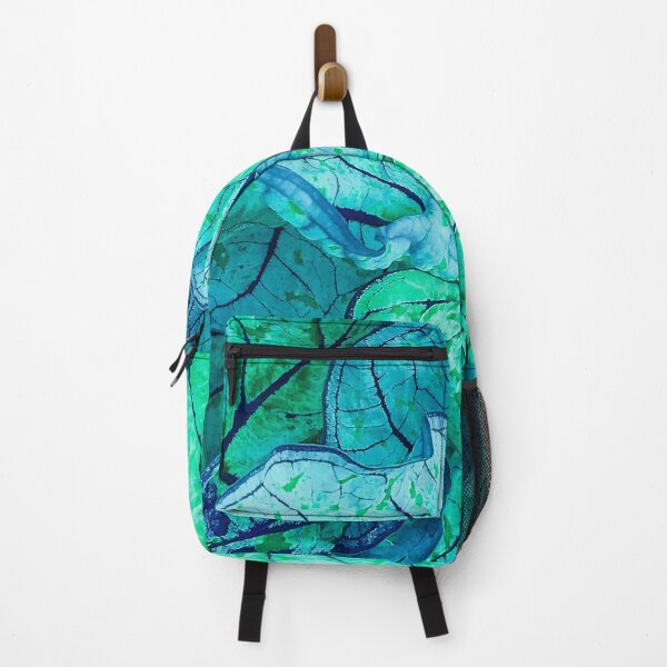 Item preview, Breathtaking Blue And Glamorous Green Leaves designed and sold by DEC02.