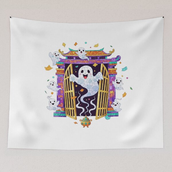 Item preview, Ghost Festival (Zhongyuan Festival) designed and sold by likbatonboot.