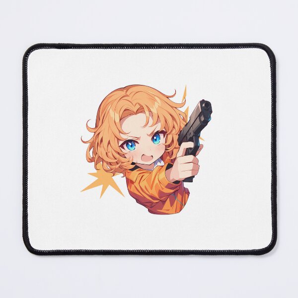 Item preview, Orange Pekoe Girls und Panzer Anime Chibi Gun designed and sold by earlobejerk.
