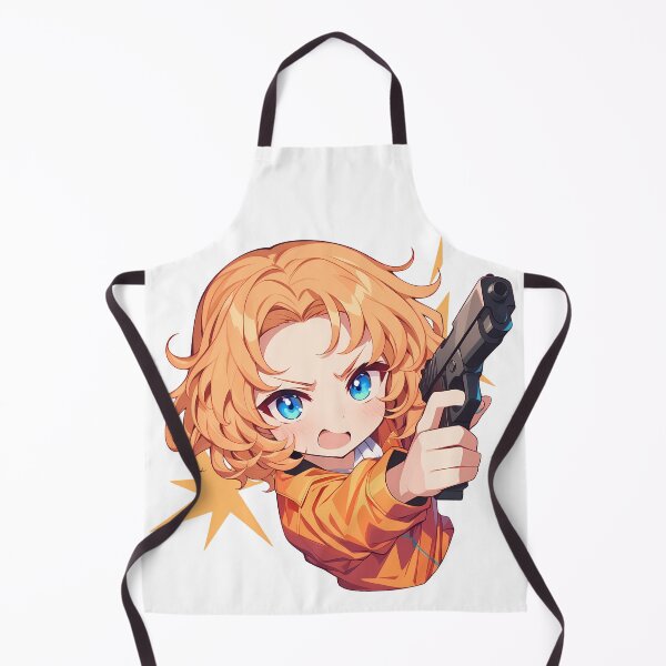 Item preview, Orange Pekoe Girls und Panzer Anime Chibi Gun designed and sold by earlobejerk.