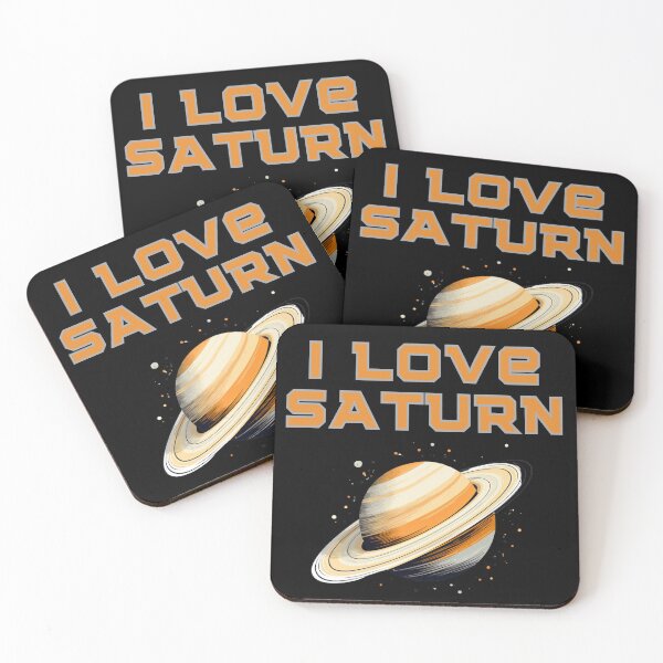 Item preview, I LOVE SATURN, Exploring Saturn, Planet Illustration designed and sold by Theerapong Masanong.