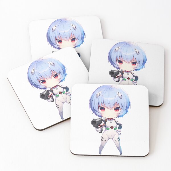Item preview, Rei Ayanami Neon Genesis Evangelion Chibi Kawaii Gun designed and sold by earlobejerk.