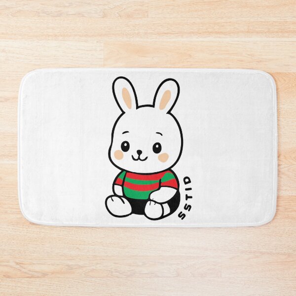 Item preview, NRL South Sydney Rabbitohs Bunny Cute Anime designed and sold by TanArtDesign.