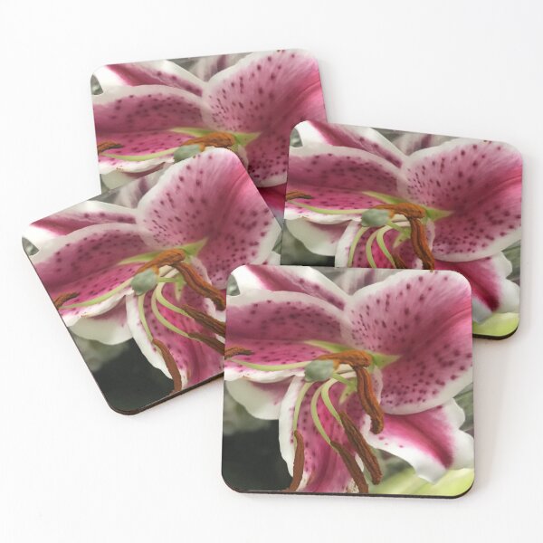 Item preview, Pink Magenta Stargazer Lily Chic Artistic Photography designed and sold by DEC02.