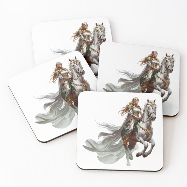 Item preview, Epona – Goddess of Horses, Fertility, and Protector of Riders designed and sold by CelticSoulShop.
