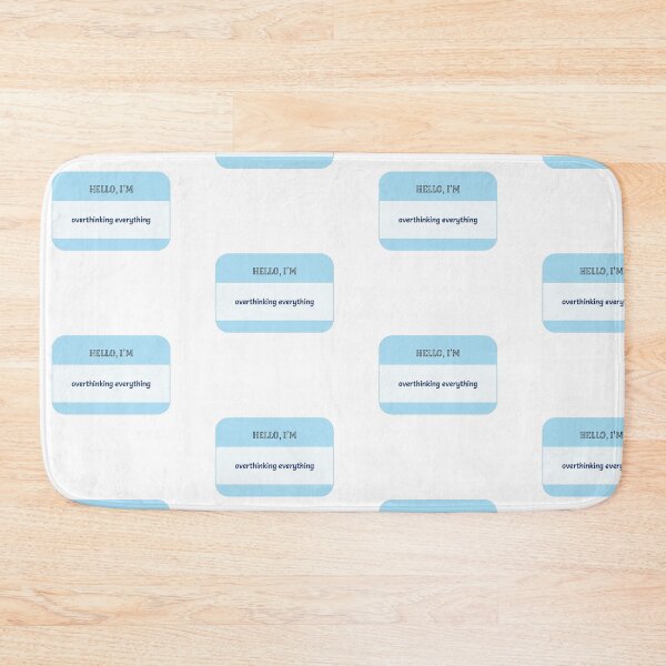 Item preview, Hello, I'm overthinking everything designed and sold by GraphikNook.