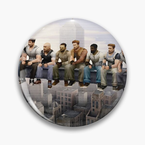 Item preview, Lunch atop a Skyscraper - Retro Console Graphics designed and sold by PocionGamer.