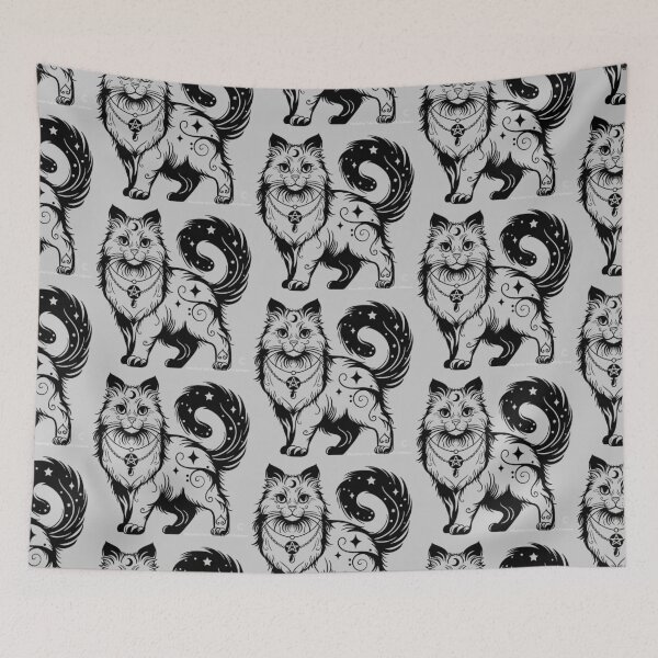 Item preview, mystical kitty of the stars designed and sold by dragonslayerlily13.