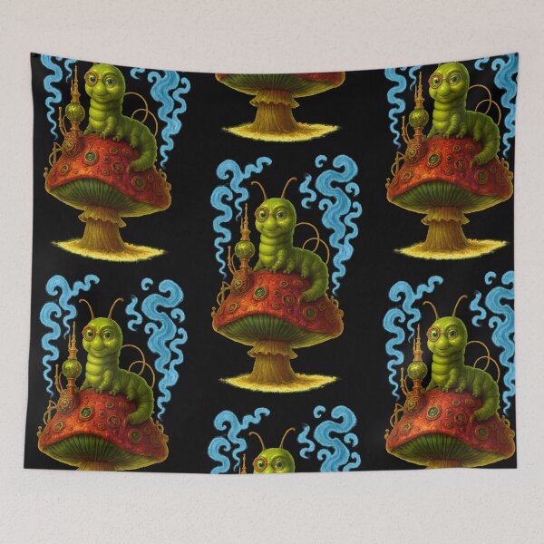 Item preview, Hookah Smoking Caterpillar designed and sold by Ogfx.