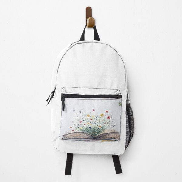 Item preview, open flowery book designed and sold by Krystian Valmo.