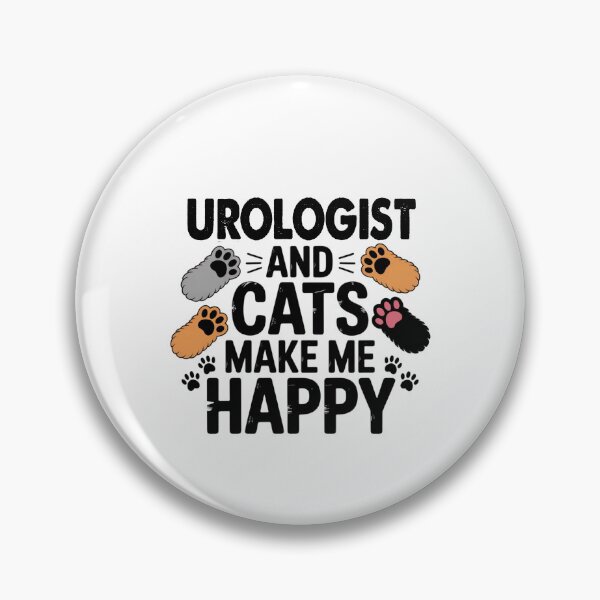 Item preview, Urologist And Cats Make Me Happy - Funny Urologist Cats Lover designed and sold by Oussinc.