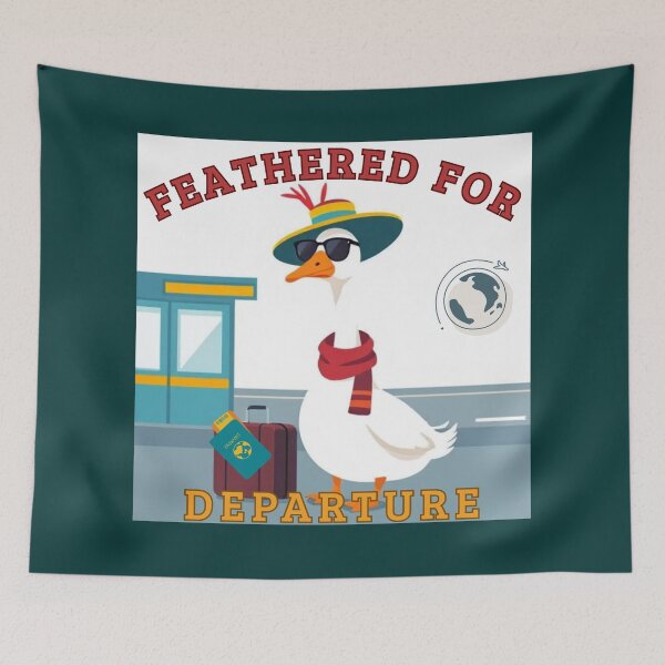 Item preview, The travelling goose designed and sold by Sipninspire.