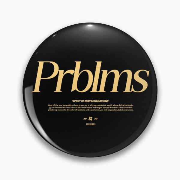 Item preview, Prblms Typography - Spirit of New Generations designed and sold by HasHs.