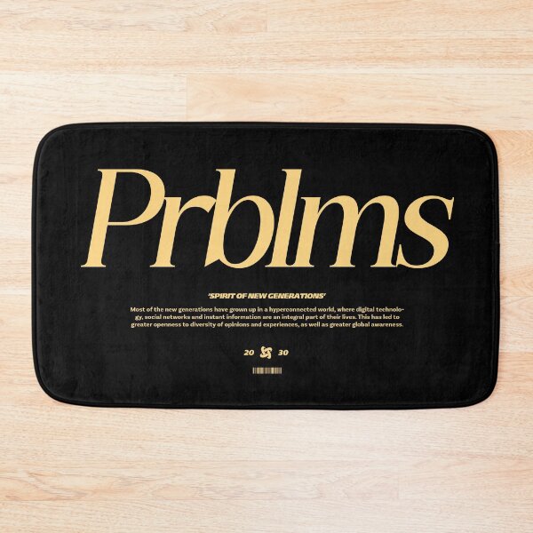 Item preview, Prblms Typography - Spirit of New Generations designed and sold by HasHs.