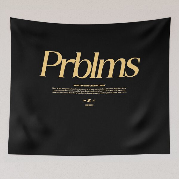 Item preview, Prblms Typography - Spirit of New Generations designed and sold by HasHs.