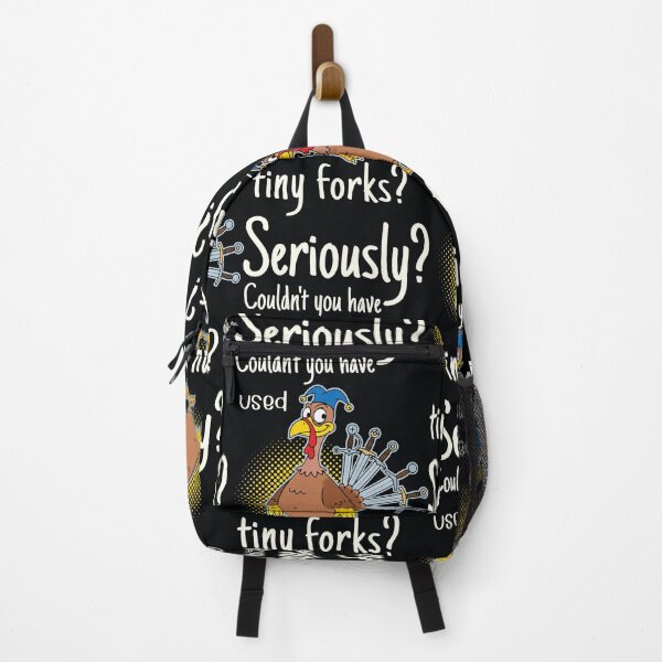 Item preview, Striking Turkey Character with Swords Instead of Feathers designed and sold by SplashTastic.
