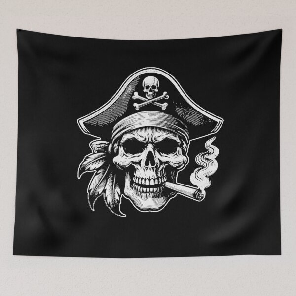 Item preview, Pirate Flag designed and sold by TheEndDesign.