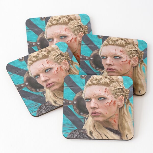 Item preview, Shield Maiden Lagertha Painting designed and sold by chris-ellis-art.