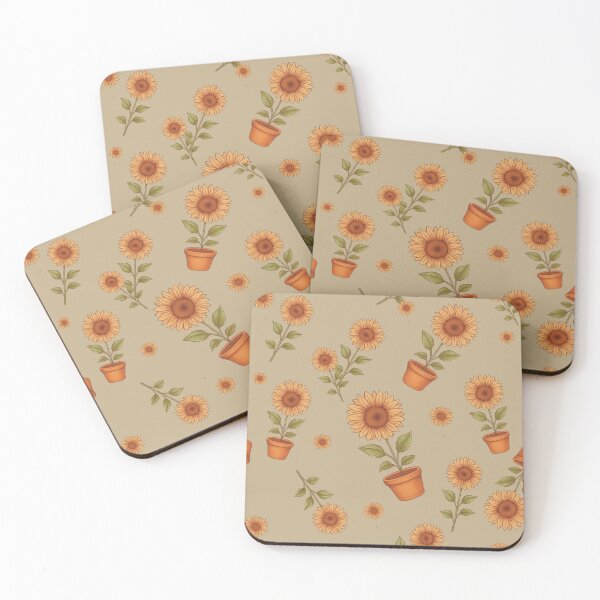 Item preview, Warm-toned sunflowers designed and sold by JannymyGallery.